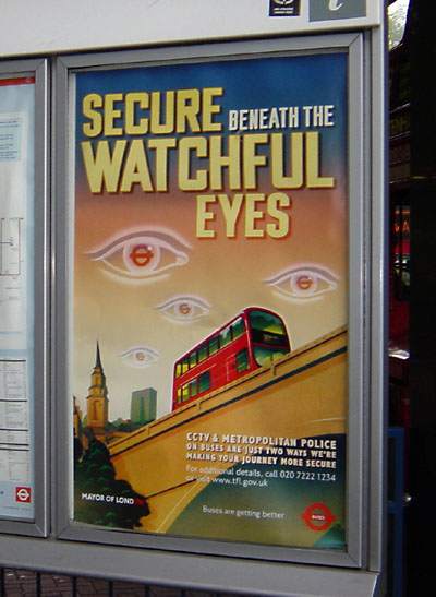Secure beneath watchful eyes